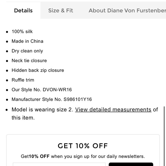 DIANE VON FURSTENBERG Blithe Jumpsuit - Picture 7 of 15